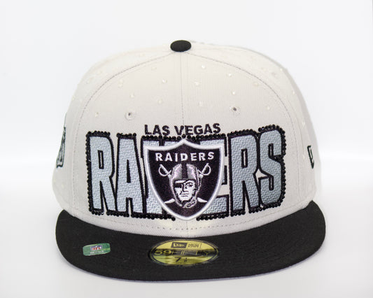 Las Vegas Raiders (white, black) 7 1/8