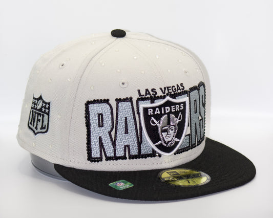 Las Vegas Raiders (white, black) 7 1/8